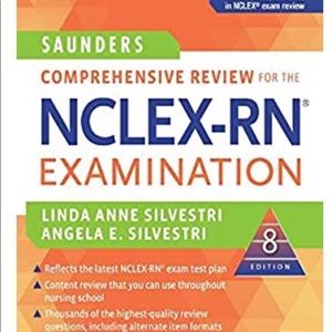 BRAND NEW SAUNDERS NCLEX-RN REVIEW BOOK